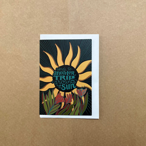 Another Trip Greeting Card