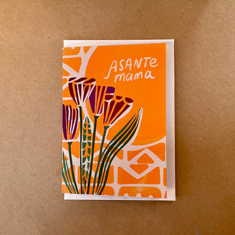 Asante Mama Greeting Card
