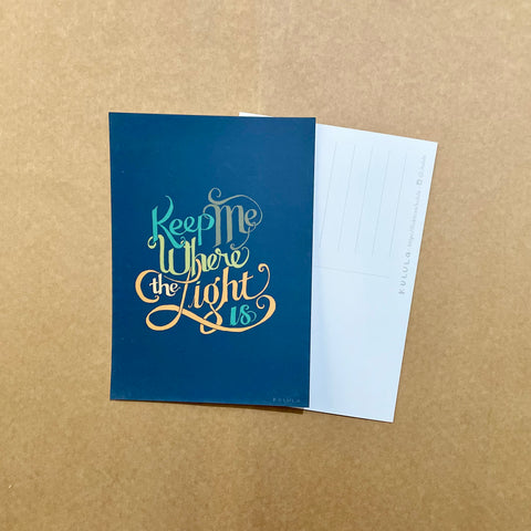 Keep Me Postcard