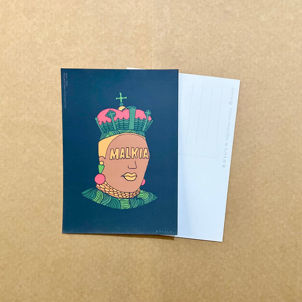 Malkia Menen Postcard