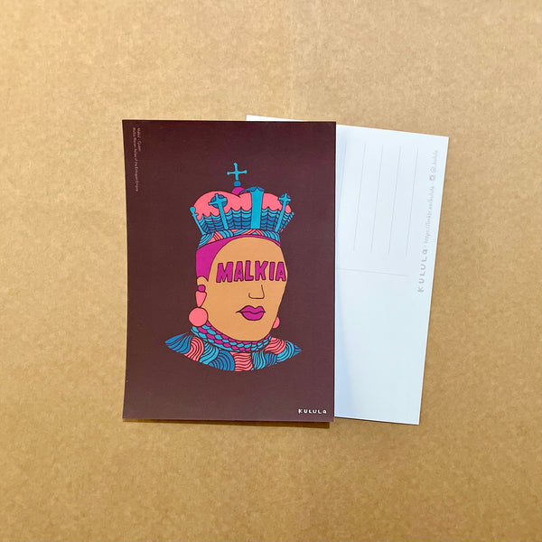 Malkia Menen Postcard