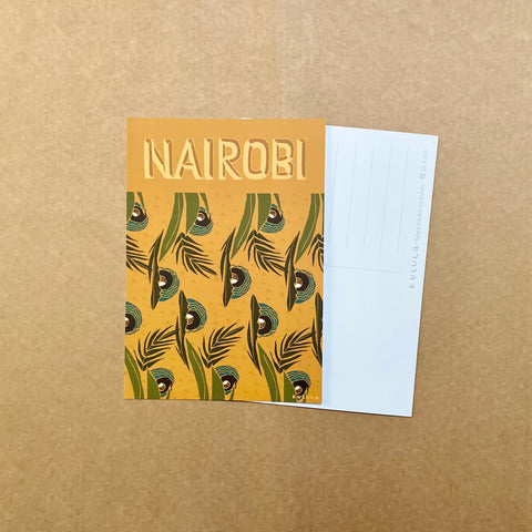 Nairobi Gurudumu Postcard