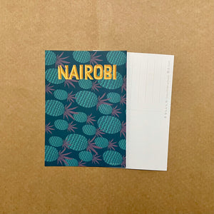 Nairobi Pineapples Postcard