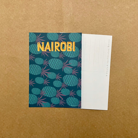 Nairobi Pineapples Postcard