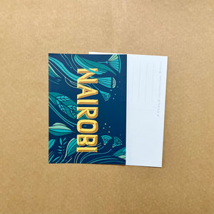 Nairobi Flower Postcard