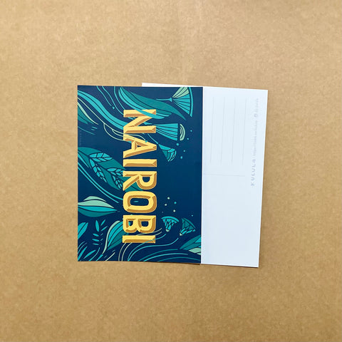 Nairobi Flower Postcard