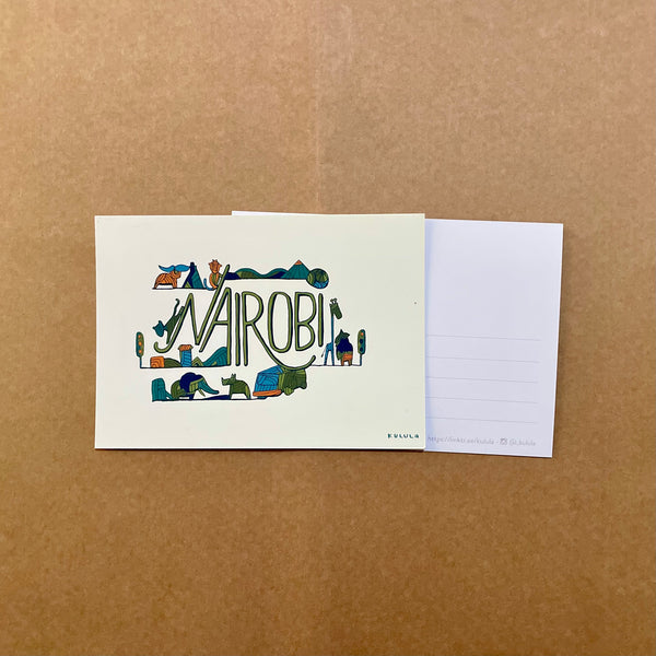 Nairobi Scene Postcard
