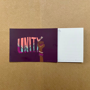 U.N.I.T.Y Fist Postcard