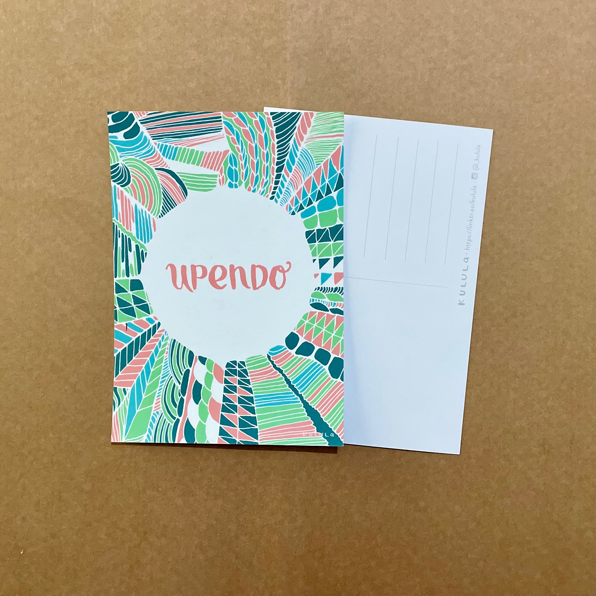 Upendo Postcard