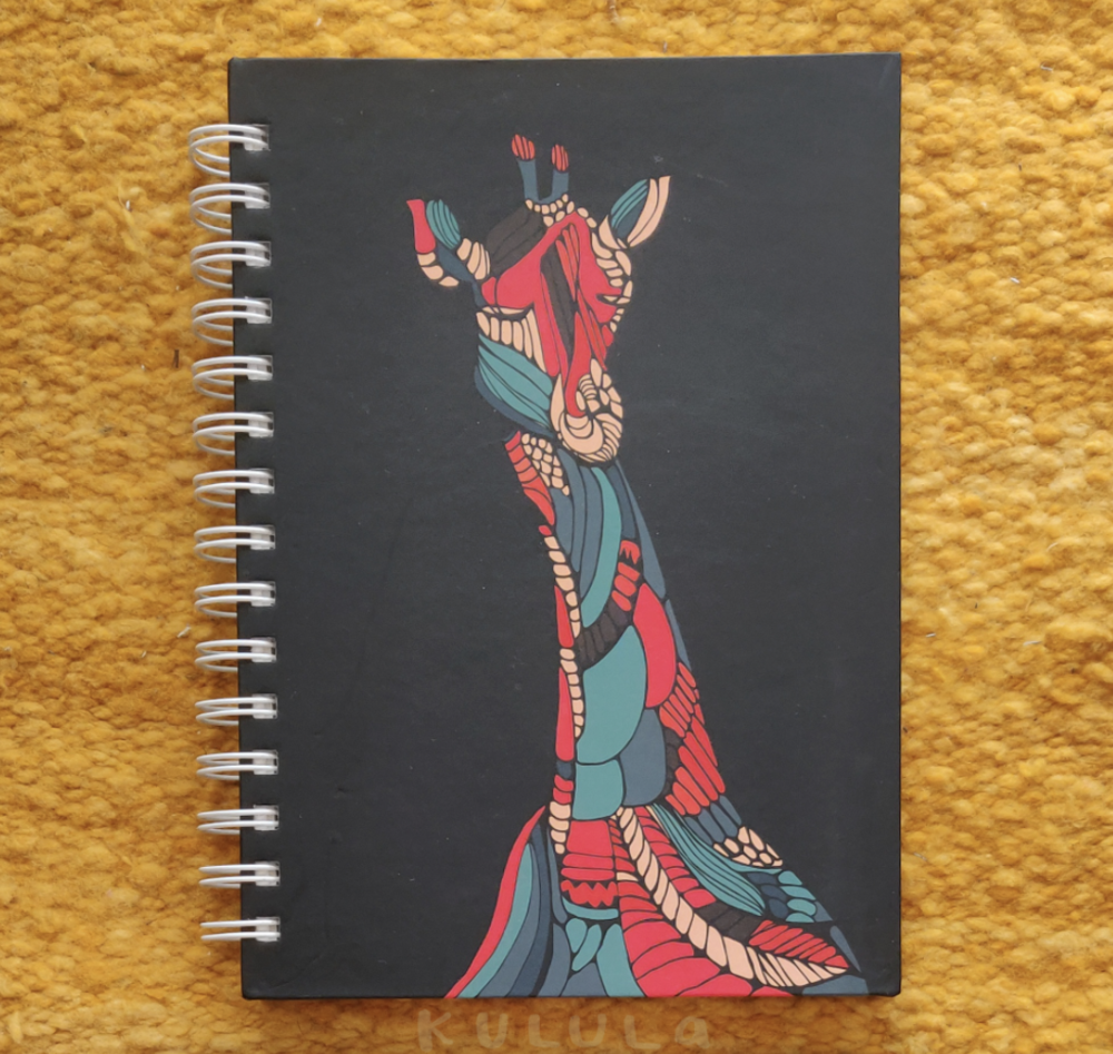 Twiga Bluu Hard Cover Notebook