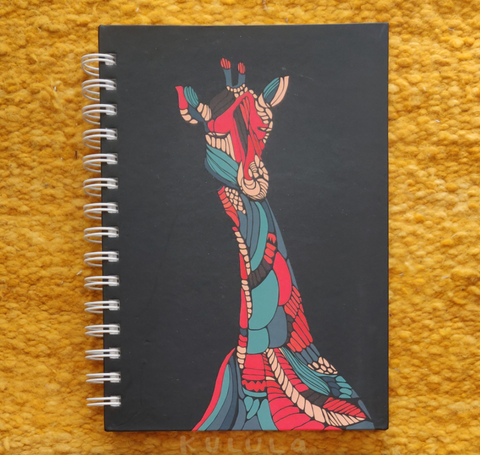 Twiga Bluu Hard Cover Notebook